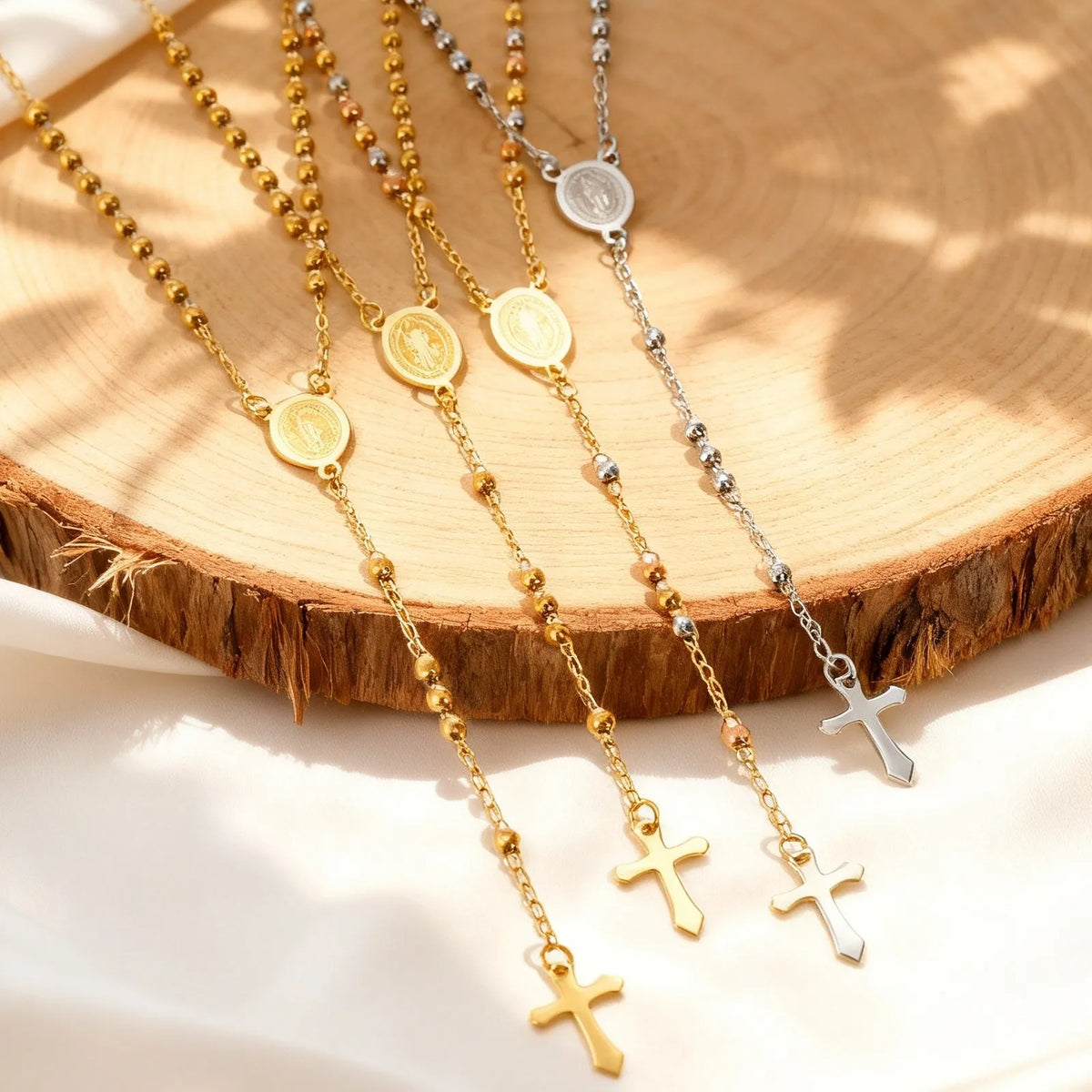 Stainless Steel Rosary
