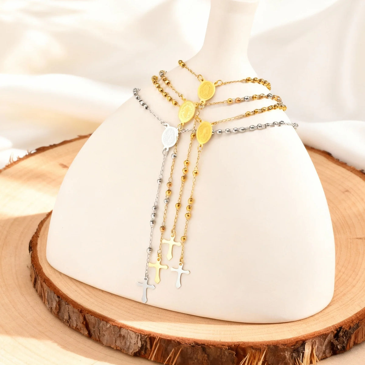 Stainless Steel Rosary